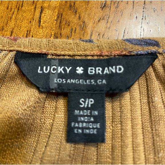 Lucky brand long sleeve floral blouse. Size small. - Picture 5 of 9